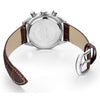 Leather Chronograph Military Watch