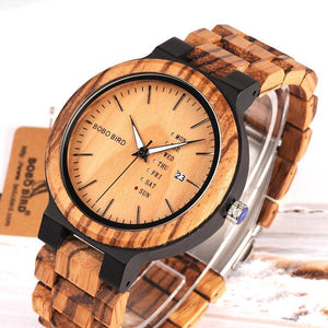 Crux Wooden Watch