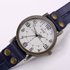 CCQ Leather Vintage Watch