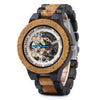 Mechanistic Wooden Watch