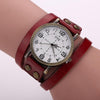 CCQ Leather Vintage Watch