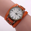 CCQ Leather Vintage Watch