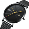 Loop Minimalist Watch Black Gold