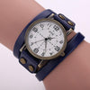 CCQ Leather Vintage Watch