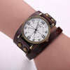 CCQ Leather Vintage Watch