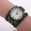 CCQ Leather Vintage Watch