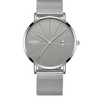 Loop Minimalist Watch Silver Gray